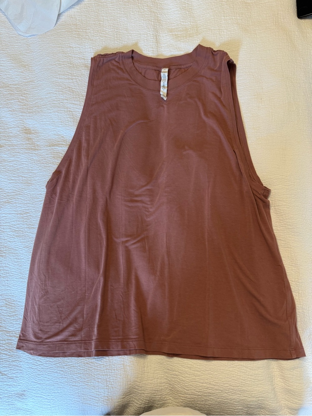 lululemon athletica Sleeveless Muscle Tee in Dusty Rose